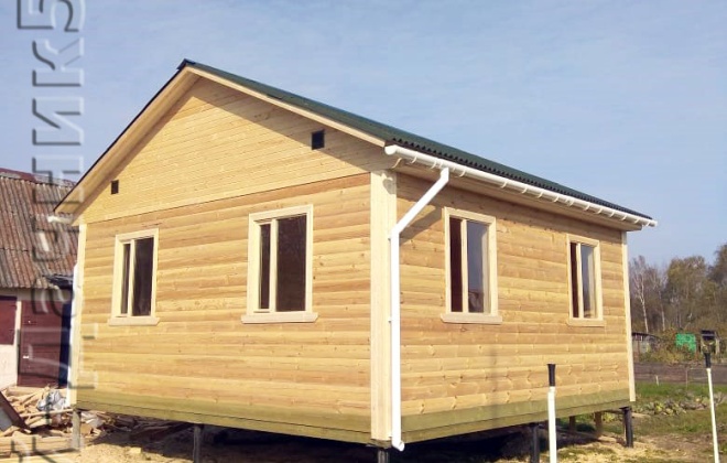 1 Брусовой дом ОД-34 6×6, 37.5 м², Московская область, Город Воскресенск, СНТ «Союз» (1)